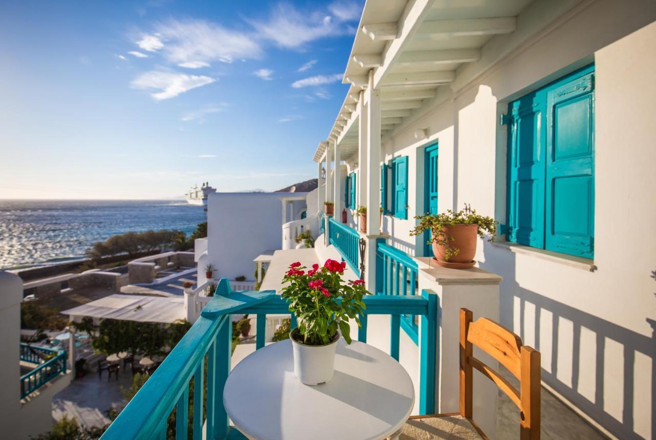 Pension Marias Bed and Breakfast Mykonos Town Exterior foto
