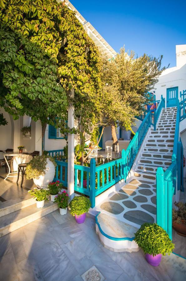 Pension Marias Bed and Breakfast Mykonos Town Exterior foto